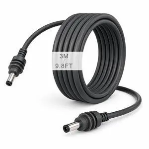 Starlink Mini Power Cable Compatible, DC to DC Cable with Waterproof 5.5mm x 2.1mm Connector, 16AWG PVC Cord (9.8FT) Starlink Mini Power Cable Compatible, DC to DC Cable with Waterproof 5.5mm x 2.1mm Connector, 16AWG PVC Cord (9.8FT)