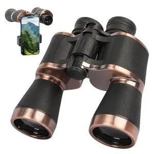20x50 Binoculars for Adults, Binoculars HD High Powered Professionalfor Bird Watching Travel Stargazing Concerts Outdoor Sports-BAK4 Prism FMC Lens,Waterproof, Fogproof with Phone Adapter 20x50 Binoculars for Adults, Binoculars HD High Powered Professionalfor Bird Watching Travel Stargazing Concerts Outdoor Sports-BAK4 Prism FMC Lens,Waterproof, Fogproof with Phone Adapter