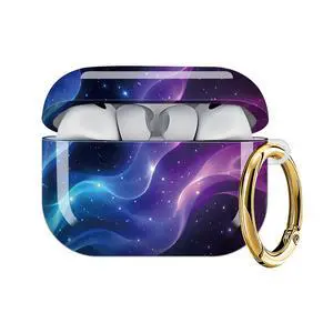 Case Compatible with AirPod Pro 3 2025, Cute Protective Cover with Keychain for AirPod Pro 3rd Generation, Full Protection Case for Women Girls(Cosmic Waves Starry Night Glow) Case Compatible with AirPod Pro 3 2025, Cute Protective Cover with Keychain for AirPod Pro 3rd Generation, Full Protection Case for Women Girls(Cosmic Waves Starry Night Glow)