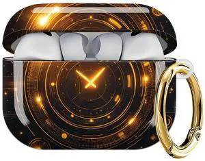 Case Compatible with AirPod Pro 3 2025, Cute Protective Cover with Keychain for AirPod Pro 3rd Generation, Full Protection Case for Women Girls(Golden Cosmic) Case Compatible with AirPod Pro 3 2025, Cute Protective Cover with Keychain for AirPod Pro 3rd Generation, Full Protection Case for Women Girls(Golden Cosmic)