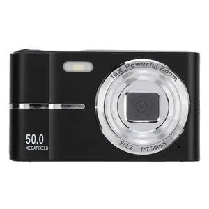 Digital Camera, Autofocus FHD 1080P 50MP Vlogging Camera with 16X Zoom Portable Compact Small Video Camera for Beginners and Teens Digital Camera, Autofocus FHD 1080P 50MP Vlogging Camera with 16X Zoom Portable Compact Small Video Camera for Beginners and Teens