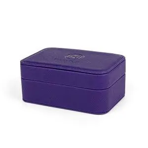 TWISTURA Lingxi PU Leather Earphone Case, Magnet Portable IEM Storage Bags | Rigid Shell & Stylish Earbuds Accessories Carrying Cases for Travel Commute (Purple) TWISTURA Lingxi PU Leather Earphone Case, Magnet Portable IEM Storage Bags | Rigid Shell & Stylish Earbuds Accessories Carrying Cases for Travel Commute (Purple)