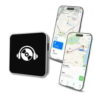 Ultra-Mini Air Tag Rechargeable Key Finder (iOS Only) Smart Bluetooth GPS Tracker for Keys, Luggage, Backpack Works with Apple Find My (Apple MFi Certified) IP65 Waterproof -1 Pcs (Music) Ultra-Mini Air Tag Rechargeable Key Finder (iOS Only) Smart Bluetooth GPS Tracker for Keys, Luggage, Backpack Works with Apple Find My (Apple MFi Certified) IP65 Waterproof -1 Pcs (Music)