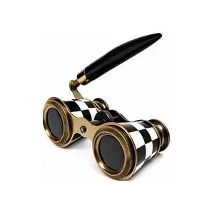 Opera Glasses Binoculars for Adults Women - 2.5X Mother of Pearl Solid Brass Theater Binoculars with Handle - Vintage Opera Glass for Ballet Kentucky Derby Concerts Pocket Size Gift Opera Glasses Binoculars for Adults Women - 2.5X Mother of Pearl Solid Brass Theater Binoculars with Handle - Vintage Opera Glass for Ballet Kentucky Derby Concerts Pocket Size Gift