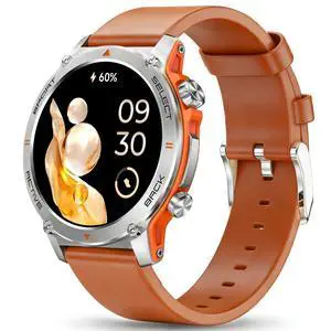 Smart Watch, 1.43''AMOLED 45mm Military Smartwatch Men Women Answer/Make Call, Digital Fitness Watch, 110+ Sports, Blood Pressure, Heart Rate, Stress Monitor Sports Watch for Android or iOS Smart Watch, 1.43''AMOLED 45mm Military Smartwatch Men Women Answer/Make Call, Digital Fitness Watch, 110+ Sports, Blood Pressure, Heart Rate, Stress Monitor Sports Watch for Android or iOS