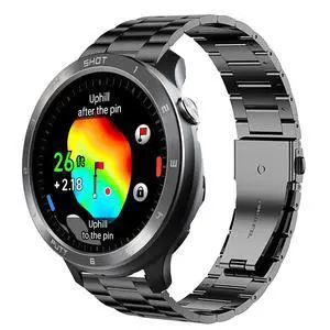 Compatible for Voice Caddie T11 PRO Bands, Quick Release Stainless Steel Metal Replacement Strap Bracelet Compatible for Voice Caddie T11 PRO, T9 Watch Compatible for Voice Caddie T11 PRO Bands, Quick Release Stainless Steel Metal Replacement Strap Bracelet Compatible for Voice Caddie T11 PRO, T9 Watch