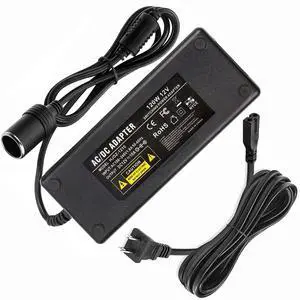 AC to DC Converter 100V-240V to 12V/10A 120W Cigarette Lighter Socket Power Supply Adapter Car Cigarette Lighter Socket for Car Cooler Warmer Air Compressor Car Refrigerator Car Vacuum Cleaner etc AC to DC Converter 100V-240V to 12V/10A 120W Cigarette Lighter Socket Power Supply Adapter Car Cigarette Lighter Socket for Car Cooler Warmer Air Compressor Car Refrigerator Car Vacuum Cleaner etc