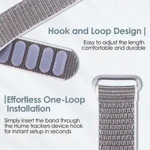 3 Pack Nylon Loop Sport Bands Compatible with Hume Band,Breathable Adjustable Replacement Wristband For Fitness Tracker Men Women 3 Pack Nylon Loop Sport Bands Compatible with Hume Band,Breathable Adjustable Replacement Wristband For Fitness Tracker Men Women