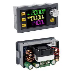 DC Buck Boost Converter 6-36V to 0-36V Adjustable 150W Power Supply Module with Digital Display Voltage Regulator for DIY, Solar, Car DC Buck Boost Converter 6-36V to 0-36V Adjustable 150W Power Supply Module with Digital Display Voltage Regulator for DIY, Solar, Car