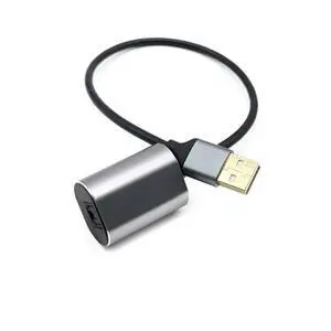 USB-A to Toslink Optical Audio Adapter Cable | SPDIF Digital Audio Converter for PC, Laptop, Home Theater, Soundbar, DAC, AV Receiver - Plug and Play, No Driver Required USB-A to Toslink Optical Audio Adapter Cable | SPDIF Digital Audio Converter for PC, Laptop, Home Theater, Soundbar, DAC, AV Receiver - Plug and Play, No Driver Required