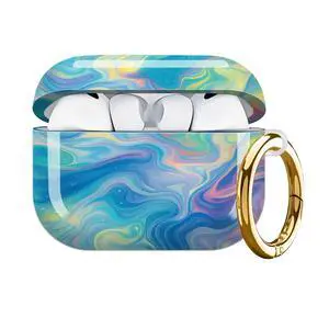 Hard Protective Case for AirPod Pro 3, Shockproof Durable Shell with Keychain, Cute Stylish Design(Swirling Colors Abstract Art) Hard Protective Case for AirPod Pro 3, Shockproof Durable Shell with Keychain, Cute Stylish Design(Swirling Colors Abstract Art)