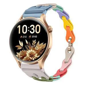 Compatible for Aeac Smart Watch Bands, 20mm, 22mm Quick Release Elastic Silicone Hollowed Out Replacement Straps Compatible for Aeac AR01 1.32 Inches Round, W208 Plus, IDW19, IDW28, GTX12 Compatible for Aeac Smart Watch Bands, 20mm, 22mm Quick Release Elastic Silicone Hollowed Out Replacement Straps Compatible for Aeac AR01 1.32 Inches Round, W208 Plus, IDW19, IDW28, GTX12