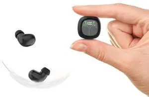 Black Invisible Earbuds Bluetooth, Discreet Smallest Hidden Tiny Bluetooth Mini Micro Earbuds for Work, Invisible Sleep Wireless Earphone Waterproof Headphones for Small Ears Canals Buds Black Invisible Earbuds Bluetooth, Discreet Smallest Hidden Tiny Bluetooth Mini Micro Earbuds for Work, Invisible Sleep Wireless Earphone Waterproof Headphones for Small Ears Canals Buds