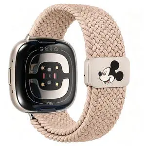 Cartoon Band Compatible with Versa Sense Women | Elastic Braided Stretchy Nylon Strap, Soft Breathable Sport Wristband, for Versa 4/3/Sense 2/Sense Cartoon Band Compatible with Versa Sense Women | Elastic Braided Stretchy Nylon Strap, Soft Breathable Sport Wristband, for Versa 4/3/Sense 2/Sense