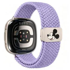 Cartoon Band Compatible with Versa Sense Women | Elastic Braided Stretchy Nylon Strap, Soft Breathable Sport Wristband, for Versa 4/3/Sense 2/Sense Cartoon Band Compatible with Versa Sense Women | Elastic Braided Stretchy Nylon Strap, Soft Breathable Sport Wristband, for Versa 4/3/Sense 2/Sense