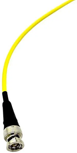 12G-SDI BNC to BNC Broadcast Video Cable, 4855R Mini RG59, 10 FT, Yellow 12G-SDI BNC to BNC Broadcast Video Cable, 4855R Mini RG59, 10 FT, Yellow