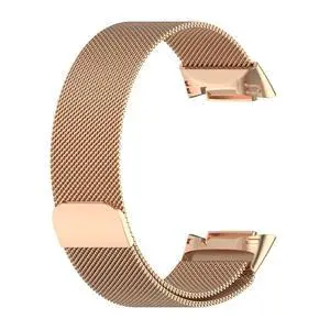 Metal Band Compatible with Fitbit Charge 6 / Charge 5, Milanese Stainless Steel Mesh Replacement Strap, Adjustable Magnetic Loop Wristband for Men Women Metal Band Compatible with Fitbit Charge 6 / Charge 5, Milanese Stainless Steel Mesh Replacement Strap, Adjustable Magnetic Loop Wristband for Men Women