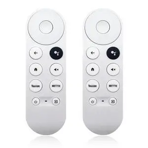 2 Pack G9N9N New Replacement Remote Control Compatible with Google Chromecast Voice Smart TV 4k, (Only Compatible with Snow Chromecast Google) GA01409-US, GA01919-US, GA01920-US, GA01923-US 2 Pack G9N9N New Replacement Remote Control Compatible with Google Chromecast Voice Smart TV 4k, (Only Compatible with Snow Chromecast Google) GA01409-US, GA01919-US, GA01920-US, GA01923-US