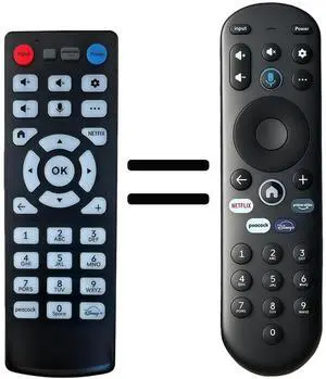 No Voice IR Replacement Remote Control for Element Xumo 4K UHD Smart TV | Compatible with E500AC55C E500AC50C E500AC43C E500AC65C T234100 R34010BA00-00005 (Non Voice Function) No Voice IR Replacement Remote Control for Element Xumo 4K UHD Smart TV | Compatible with E500AC55C E500AC50C E500AC43C E500AC65C T234100 R34010BA00-00005 (Non Voice Function)