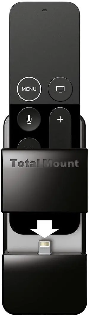 Remote Holder for Apple TV (Safeguards Black Apple TV Remote Controls) Remote Holder for Apple TV (Safeguards Black Apple TV Remote Controls)