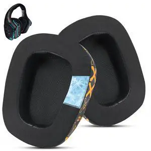 Cooling Gel Replacement Ear Pads for Logitech G933 Gaming Headset, Also Fits G935 G930 G635 G633 G633S G533 G430 G431 G432 G433 Headphone, Earpad for G332 G230 G231 G233 Headset Cooling Gel Replacement Ear Pads for Logitech G933 Gaming Headset, Also Fits G935 G930 G635 G633 G633S G533 G430 G431 G432 G433 Headphone, Earpad for G332 G230 G231 G233 Headset