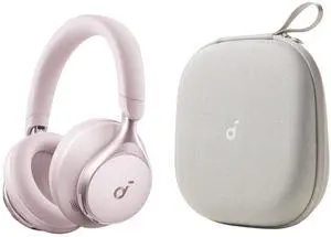 by Anker Space One Active Noise Cancelling Headphones, with Headphones Case, 2X Stronger Voice Reduction, 40H ANC Playtime, App Control, LDAC Hi-Res Wireless Audio by Anker Space One Active Noise Cancelling Headphones, with Headphones Case, 2X Stronger Voice Reduction, 40H ANC Playtime, App Control, LDAC Hi-Res Wireless Audio