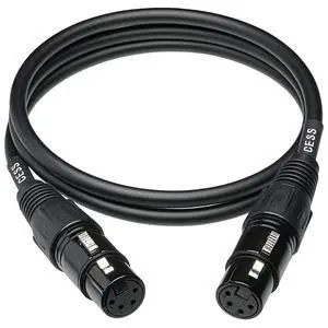 4-Pin XLR Female to 4-Pin XLR Female Balanced Headphone Coupler Cable, 3 Feet 4-Pin XLR Female to 4-Pin XLR Female Balanced Headphone Coupler Cable, 3 Feet