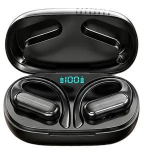 Over The Ear Earbuds Bluetooth Headphones Wireless Earbuds 60hrs Playtime Wireless Charging Case Sports Ear Buds Stereo Sound IPX7 Waterproof Sports Earphones for Running Black Over The Ear Earbuds Bluetooth Headphones Wireless Earbuds 60hrs Playtime Wireless Charging Case Sports Ear Buds Stereo Sound IPX7 Waterproof Sports Earphones for Running Black