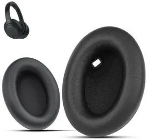 Replacement Cushions for Sony WH-1000XM4 Ear Pads, Soft Protein Leather Sony XM4 Replacement Ear Pads Compatible with Sony XM4 Headphones Memory Foam Noise Isolation Black Replacement Cushions for Sony WH-1000XM4 Ear Pads, Soft Protein Leather Sony XM4 Replacement Ear Pads Compatible with Sony XM4 Headphones Memory Foam Noise Isolation Black