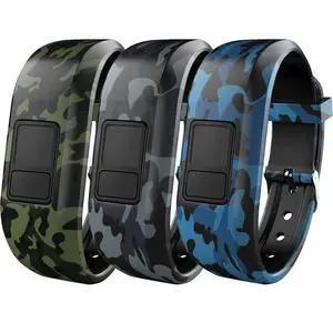 Bands for Garmin Vivofit jr/jr 2/3, Adjustable Replacement Wristbands with Watch Buckle for Women Men(No Tracker) Bands for Garmin Vivofit jr/jr 2/3, Adjustable Replacement Wristbands with Watch Buckle for Women Men(No Tracker)