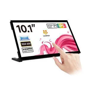 LUCKFOX Touchscreen for Raspberry Pi,10.1inch HDMI 1024 x 600 Plug&Play Portable Monitor with Stand,10 Point Touch LCD Display with Dual-Track Speakers,Second Screen for Laptop PC LUCKFOX Touchscreen for Raspberry Pi,10.1inch HDMI 1024 x 600 Plug&Play Portable Monitor with Stand,10 Point Touch LCD Display with Dual-Track Speakers,Second Screen for Laptop PC