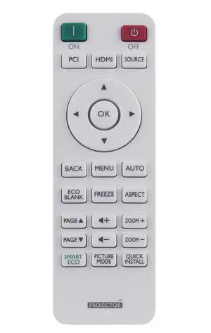 RCX016 Remote Control Replacement for BENQ Projector MS560 MX560 | MW560 MH560 MS560P MX560P LW500 5J.JND06.001 LW500ST LH500 RCX016 Remote Control Replacement for BENQ Projector MS560 MX560 | MW560 MH560 MS560P MX560P LW500 5J.JND06.001 LW500ST LH500
