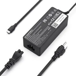 45W USB-C Chromebook Charger Compatible with HP Chromebook Dell Latitude/XPS Acer Asus Lenovo Samsung Laptop;Universal USB C/Type C Power Adapter for More Device Type C Fast Charging 45W USB-C Chromebook Charger Compatible with HP Chromebook Dell Latitude/XPS Acer Asus Lenovo Samsung Laptop;Universal USB C/Type C Power Adapter for More Device Type C Fast Charging