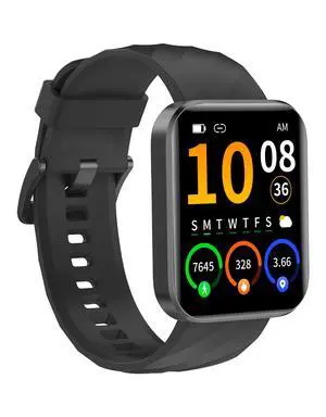 Smart Watches for Women Men with Bluetooth Phone Call Compatible with iPhone/Android Phones, 1.85" Fitness Tracker Heart Rate Monitor Sleep Tracker Pedometer 100+ Sports Tracker Watch Waterproof Black Smart Watches for Women Men with Bluetooth Phone Call Compatible with iPhone/Android Phones, 1.85" Fitness Tracker Heart Rate Monitor Sleep Tracker Pedometer 100+ Sports Tracker Watch Waterproof Black