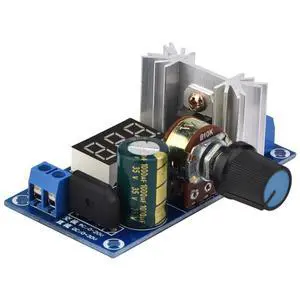 Ac Dc Voltage Regulator Adjustable, LM317 2A Digital Display Adjustable Voltage Regulator for Converting Tension You Need, DC 3-30V AC 3-20V to DC 1.25V-28V Output Voltage Ac Dc Voltage Regulator Adjustable, LM317 2A Digital Display Adjustable Voltage Regulator for Converting Tension You Need, DC 3-30V AC 3-20V to DC 1.25V-28V Output Voltage