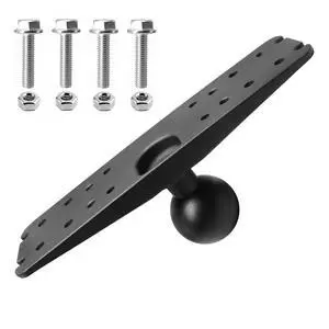 D Size 2.25" Ball Fish Finder Mount Plate for 9" to 16" Screen | Heavy duty aluminum. Compatible with Garmin Lowrance Humminbird and RAM D size arms. Hardware included D Size 2.25" Ball Fish Finder Mount Plate for 9" to 16" Screen | Heavy duty aluminum. Compatible with Garmin Lowrance Humminbird and RAM D size arms. Hardware included