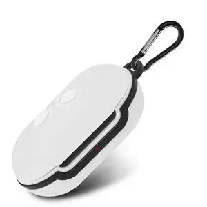 Silicone Cover Case for Samsung Galaxy Buds+, Buds 2 True Wireless Earbuds, Earbud Protection with Keychain (White) Silicone Cover Case for Samsung Galaxy Buds+, Buds 2 True Wireless Earbuds, Earbud Protection with Keychain (White)