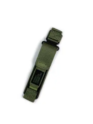 Nylon Watch Band Compatible with Garmin Quick Fit Hook & Loop Sport Strap with Stainless Steel Buckle Army Green/Black/Orange Nylon Watch Band Compatible with Garmin Quick Fit Hook & Loop Sport Strap with Stainless Steel Buckle Army Green/Black/Orange