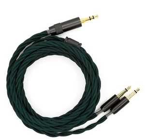 3.5mm Headphone Cable High Purity Copper Plated with Gold Foil Replacement Cable Compatible with Hifiman Sundara,Ananda,Arya,He400se,1.5m,Dual 3.5mm to 3.5mm 3.5mm Headphone Cable High Purity Copper Plated with Gold Foil Replacement Cable Compatible with Hifiman Sundara,Ananda,Arya,He400se,1.5m,Dual 3.5mm to 3.5mm