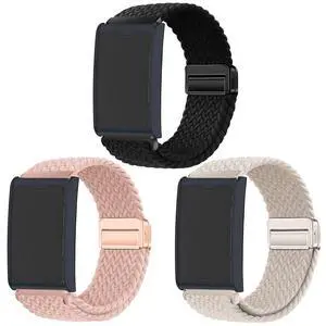Nylon Sport Band Compatible with Amazfit Helio, Breathable, Adjustable Replacement Band For Man Woman Nylon Sport Band Compatible with Amazfit Helio, Breathable, Adjustable Replacement Band For Man Woman