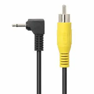 2.5mm Male Mono to 1 RCA Male Audio Adapter Cable Cord 2.5mm Male Mono to 1 RCA Male Audio Adapter Cable Cord