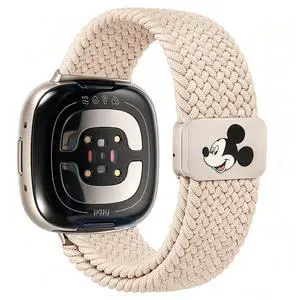 Cartoon Band Compatible with Versa Sense Women | Elastic Braided Stretchy Nylon Strap, Soft Breathable Sport Wristband, for Versa 4/3/Sense 2/Sense Cartoon Band Compatible with Versa Sense Women | Elastic Braided Stretchy Nylon Strap, Soft Breathable Sport Wristband, for Versa 4/3/Sense 2/Sense