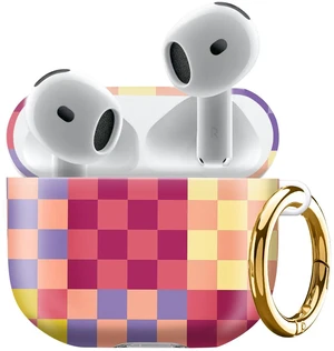 Compatiable with AirPod 4 Protective Case 2024, Soft Protective Case with Keychain for Women,Cute Shockproof Charging Case Cover for AirPod 4(Checkered Pink Yellow Purple) Compatiable with AirPod 4 Protective Case 2024, Soft Protective Case with Keychain for Women,Cute Shockproof Charging Case Cover for AirPod 4(Checkered Pink Yellow Purple)