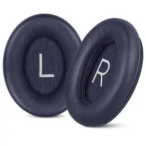Replacement Ear Pads for Bose QuietComfort 45 35 ii (QC45 QC35) Headphones, Earpads Cushions for QC SE SC & New Quiet Comfort (Deep Bass), with Softer Foam & Protein Leather (Midnight Blue) Replacement Ear Pads for Bose QuietComfort 45 35 ii (QC45 QC35) Headphones, Earpads Cushions for QC SE SC & New Quiet Comfort (Deep Bass), with Softer Foam & Protein Leather (Midnight Blue)
