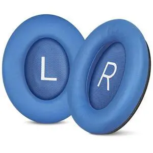 Replacement Ear Pads for Bose QuietComfort 45 35 ii (QC45 QC35) Headphones, Earpads Cushions for QC SE SC & New Quiet Comfort (Deep Bass), with Softer Foam & Protein Leather (Blue Dusk) Replacement Ear Pads for Bose QuietComfort 45 35 ii (QC45 QC35) Headphones, Earpads Cushions for QC SE SC & New Quiet Comfort (Deep Bass), with Softer Foam & Protein Leather (Blue Dusk)