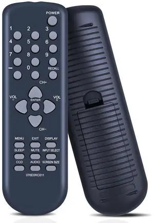 076E0RC011 Replacement Remote Control for SANSUI TV HDLCD1909 HDLCD185W HDLCD19WB HDLCD1909A HDLCD1909B 076E0RC011 Replacement Remote Control for SANSUI TV HDLCD1909 HDLCD185W HDLCD19WB HDLCD1909A HDLCD1909B