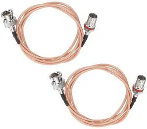 3.28FT 3G-SDI Cable, BNC Male to Female HD-SDI Cable 75 Ohm RG179 Coaxial Video Jumper Video Camera Wire for Camera Surveillance CCTV Monitor Broadcast System, Orange, Pack of 2 3.28FT 3G-SDI Cable, BNC Male to Female HD-SDI Cable 75 Ohm RG179 Coaxial Video Jumper Video Camera Wire for Camera Surveillance CCTV Monitor Broadcast System, Orange, Pack of 2