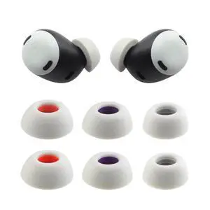 Replacement Foam Ear Tips for Google Pixel Buds Pro Earbuds | Not for Pixel Buds/Pixel Buds A-Series, Ultimate Comfort, 3 Pairs (S/M/L) (Gray) Replacement Foam Ear Tips for Google Pixel Buds Pro Earbuds | Not for Pixel Buds/Pixel Buds A-Series, Ultimate Comfort, 3 Pairs (S/M/L) (Gray)