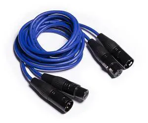 AL3 XLR Balanced Male to Female 3-Pin Audio Cable (Pair) (1.5m) AL3 XLR Balanced Male to Female 3-Pin Audio Cable (Pair) (1.5m)