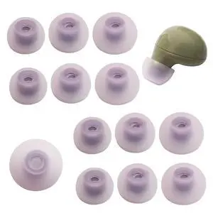 Ultra Soft Silicone Earbuds Tips for Samsung Galaxy Buds 2/Buds+/Buds FE | Replacement Ear Tips for Galaxy Buds Earbuds with Filter Screen, Noise Isolation, Comfort Fit, 6 Pairs L/M/S, Purple Ultra Soft Silicone Earbuds Tips for Samsung Galaxy Buds 2/Buds+/Buds FE | Replacement Ear Tips for Galaxy Buds Earbuds with Filter Screen, Noise Isolation, Comfort Fit, 6 Pairs L/M/S, Purple